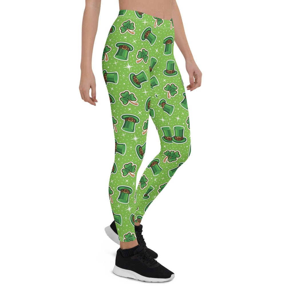 St. Patrick Day Pattern Leggings