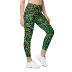St. Patrick's Celebration Leggings With Pockets