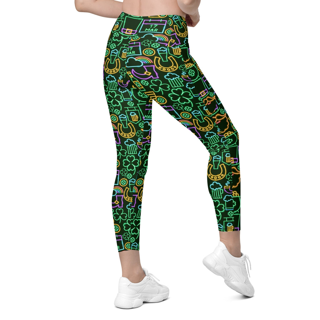 St. Patrick's Celebration Leggings With Pockets