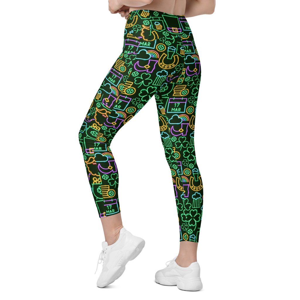 St. Patrick's Celebration Leggings With Pockets