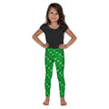 St. Patrick's Day Plaid Kid's Leggings