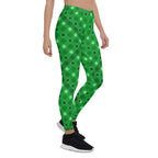 St. Patrick's Day Plaid Leggings