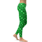 St. Patrick's Day Plaid Leggings