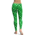 St. Patrick's Day Plaid Leggings