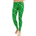St. Patrick's Day Plaid Leggings