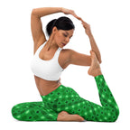 St. Patrick's Day Plaid Yoga Leggings