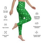 St. Patrick's Day Plaid Yoga Leggings