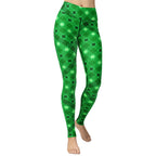 St. Patrick's Day Plaid Yoga Leggings