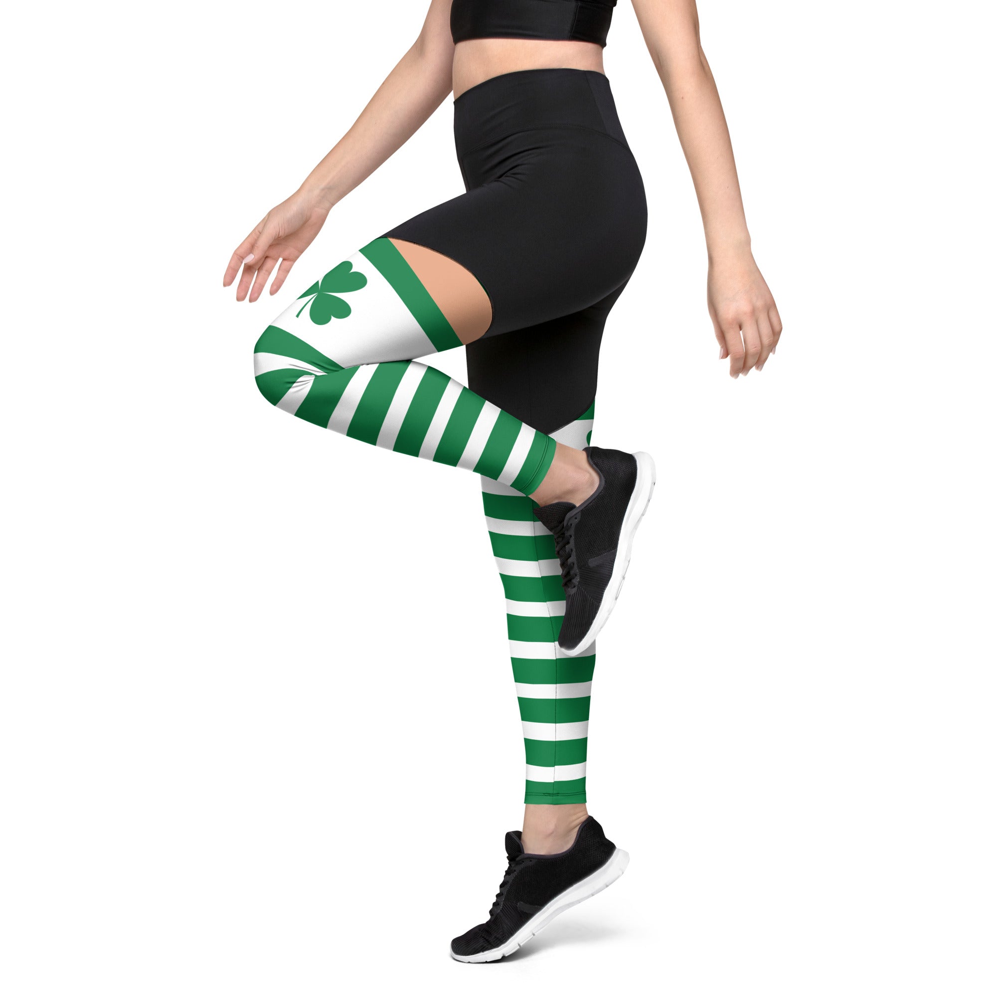 St. Patrick's Day Stockings Compression Leggings
