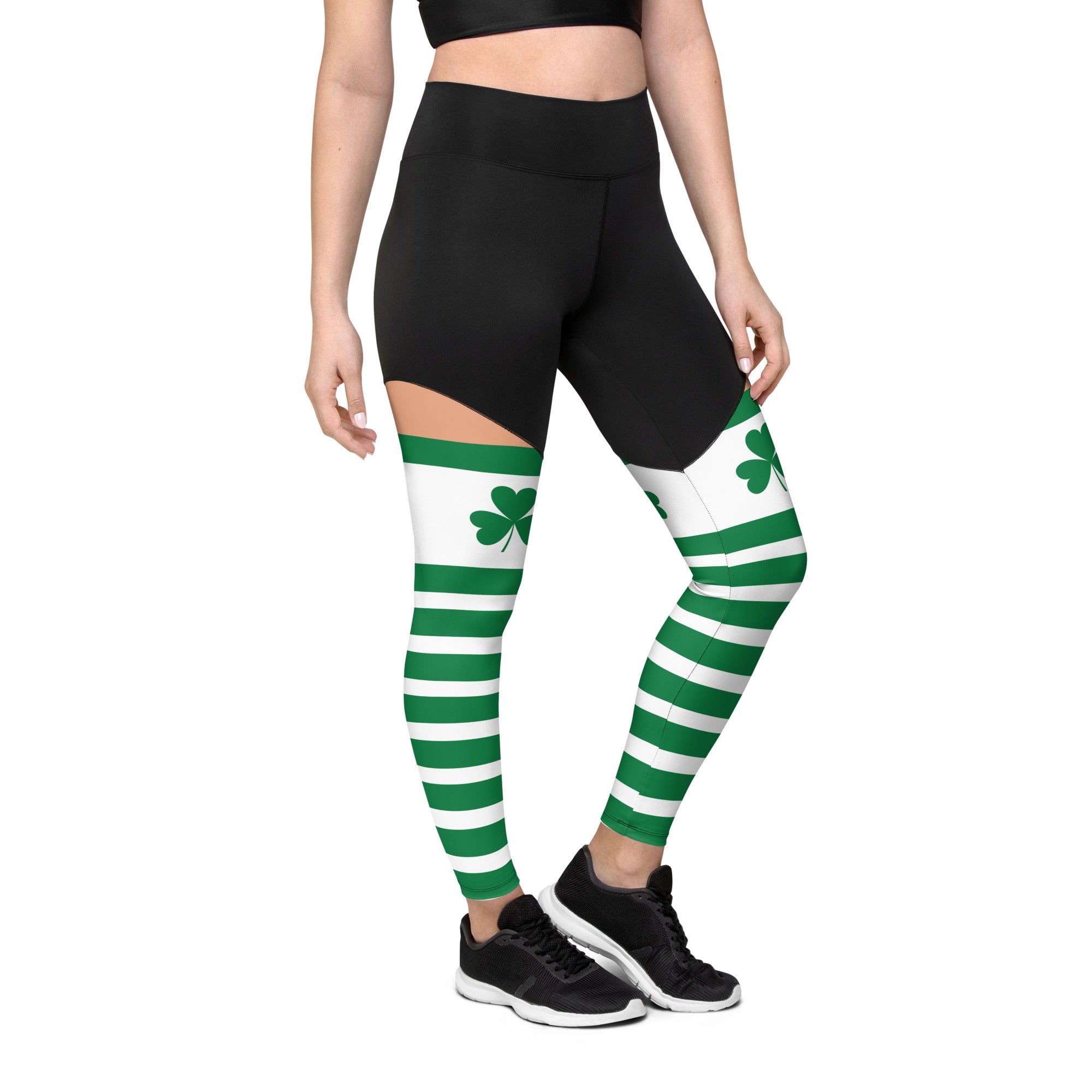 St. Patrick's Day Stockings Compression Leggings