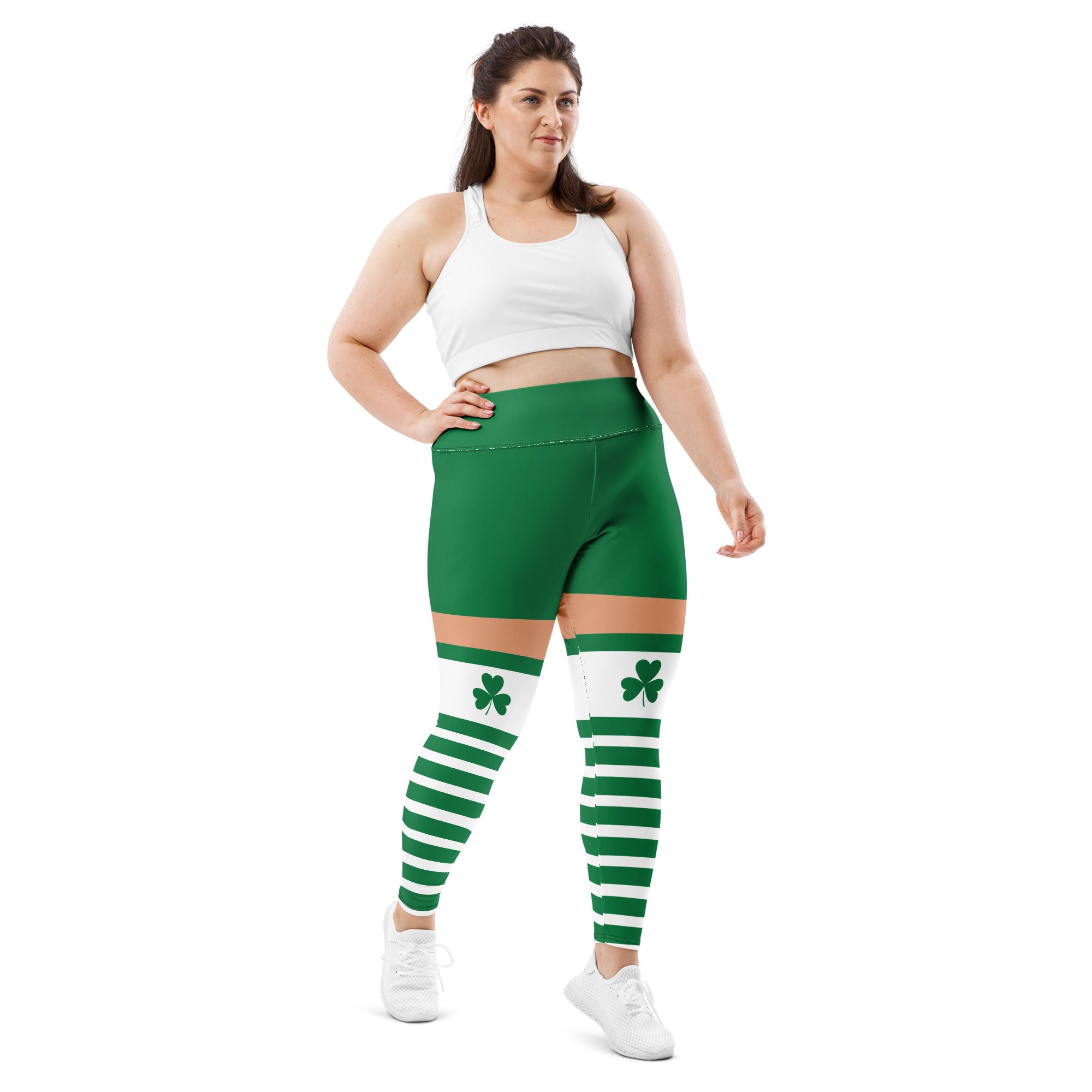 St. Patrick's Day Stockings Plus Size Leggings