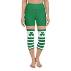 St. Patrick's Day Stockings Yoga Capris