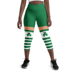 St. Patrick's Day Stockings Yoga Capris