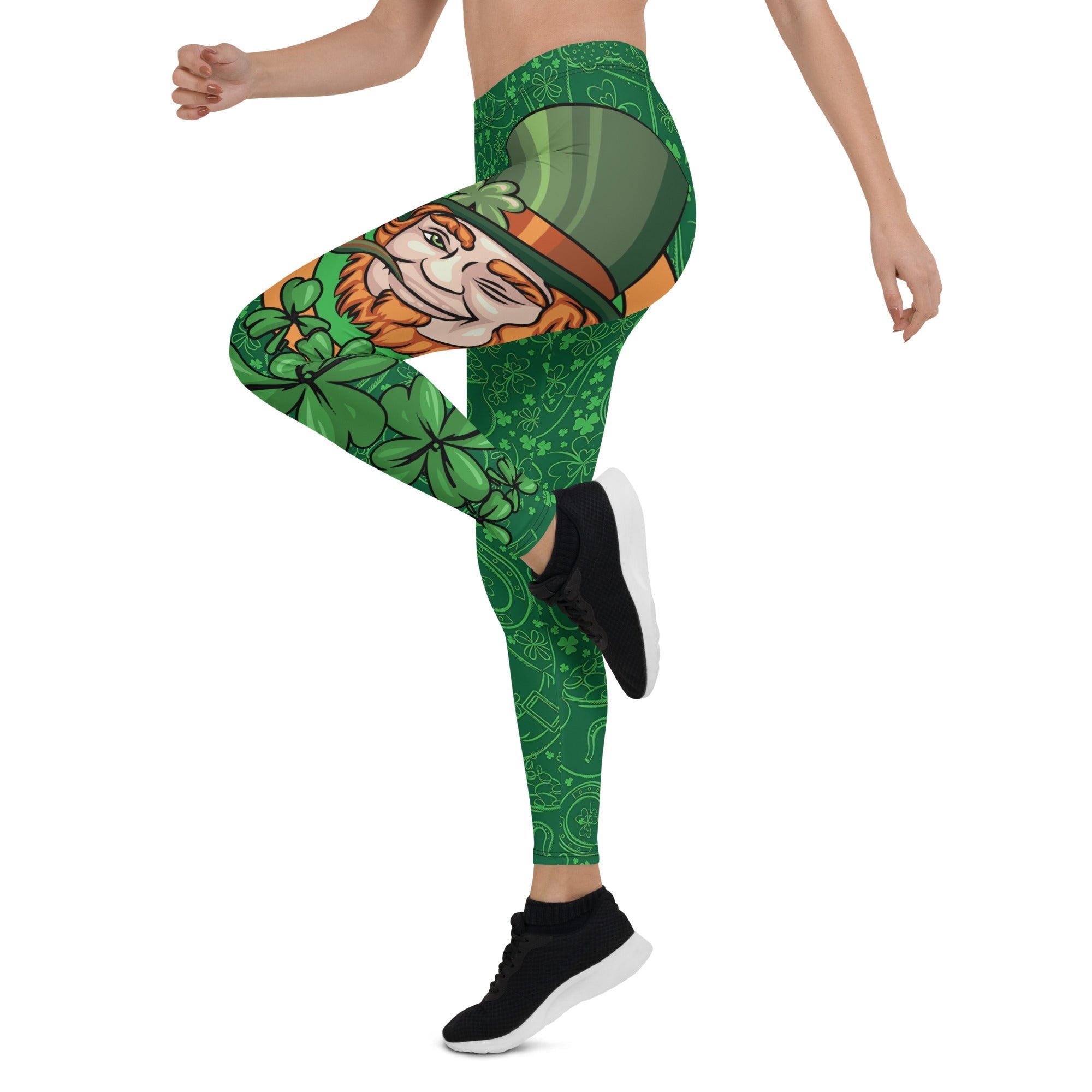 St.Patrick's Ginger Beard Man Leggings
