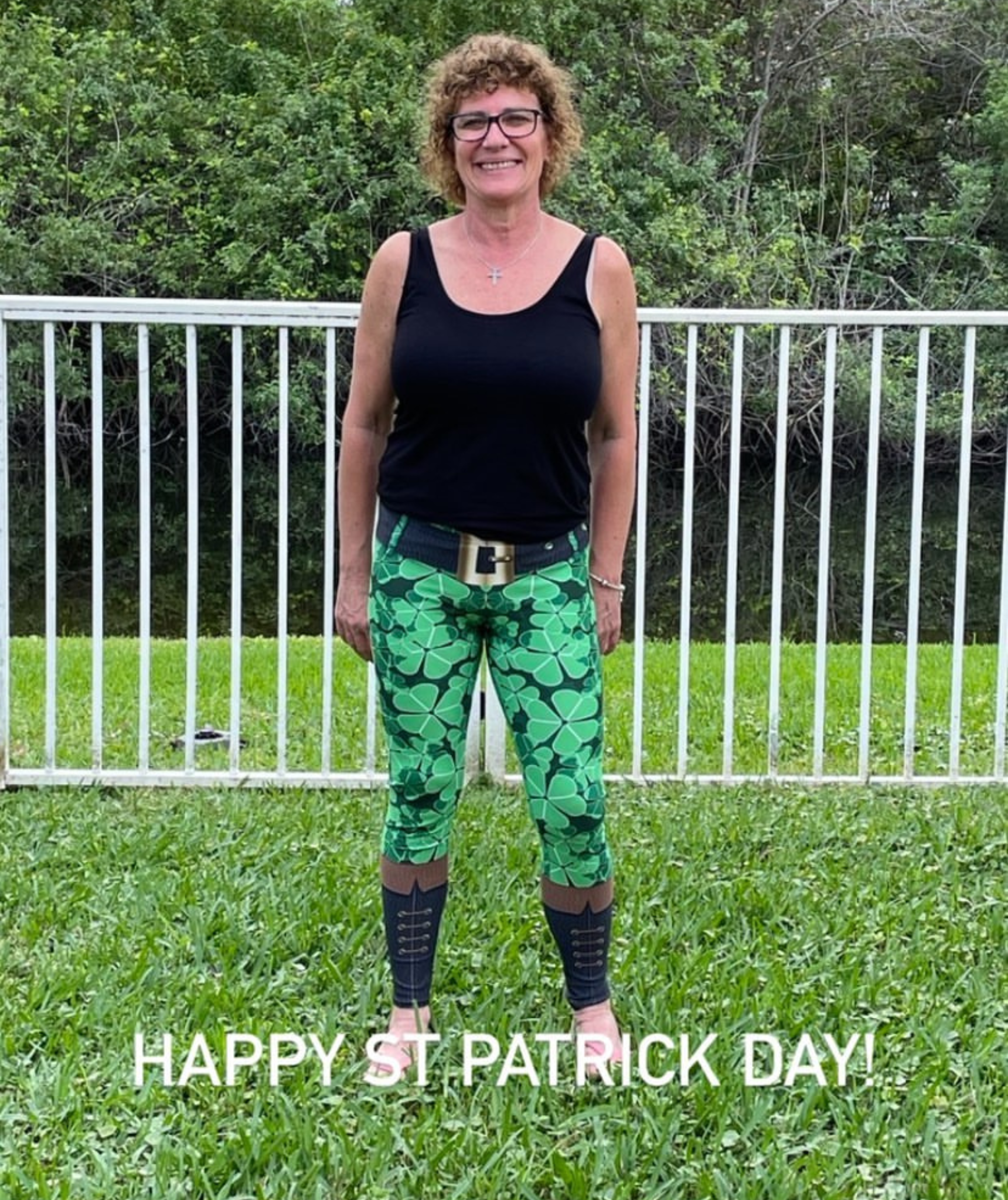 St. Patrick's Outfit Leggings