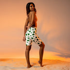 St. Patricks Day Shamrock Biker Shorts