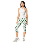 St. Patricks Day Shamrock Capris