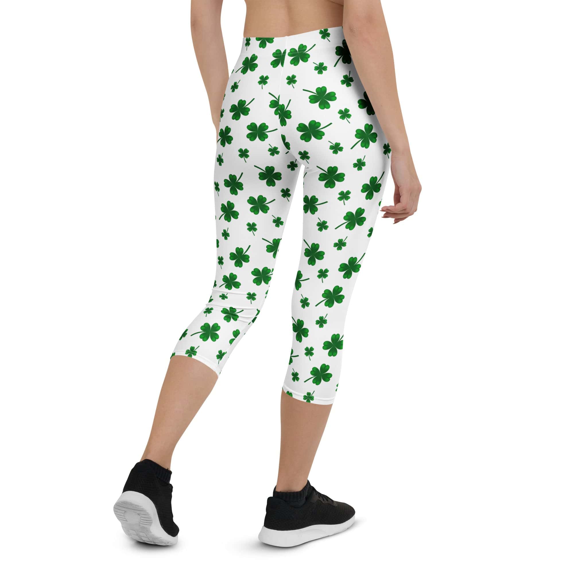 St. Patricks Day Shamrock Capris