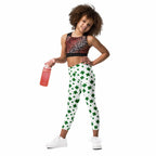 St. Patricks Day Shamrock Kid's Leggings