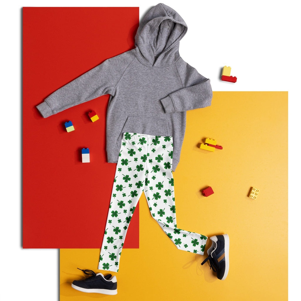 St. Patricks Day Shamrock Kid's Leggings