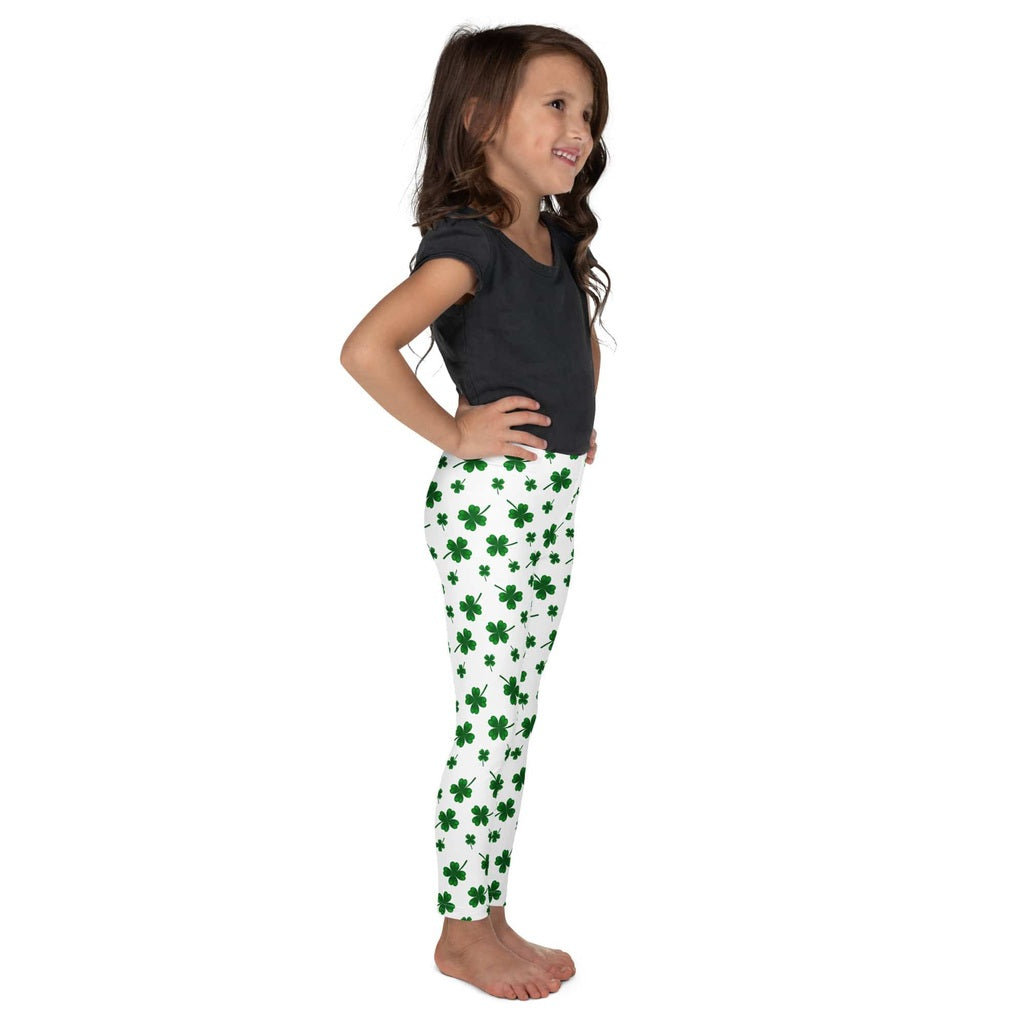 St. Patricks Day Shamrock Kid's Leggings