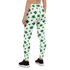 St. Patricks Day Shamrock Leggings