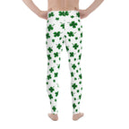 St. Patricks Day Shamrock Men's Leggings