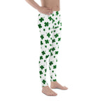 St. Patricks Day Shamrock Men's Leggings