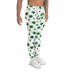 St. Patricks Day Shamrock Men's Leggings
