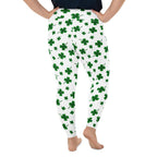St. Patricks Day Shamrock Plus Size Leggings