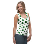 St. Patricks Day Shamrock Tank Top