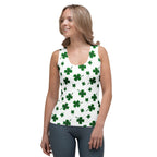 St. Patricks Day Shamrock Tank Top