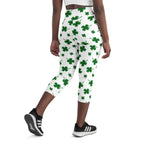 St. Patricks Day Shamrock Yoga Capris