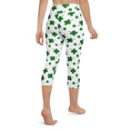St. Patricks Day Shamrock Yoga Capris