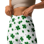 St. Patricks Day Shamrock Yoga Leggings