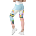 St. Tropez Crossover Leggings With Pockets