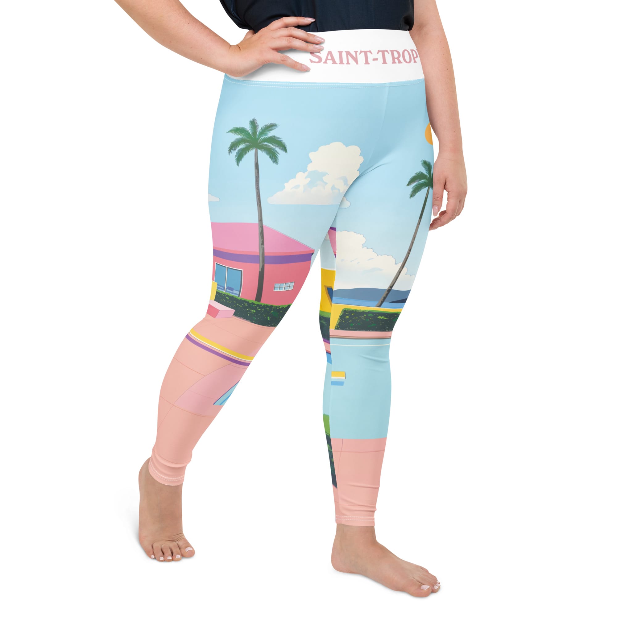 St. Tropez Plus Size Leggings