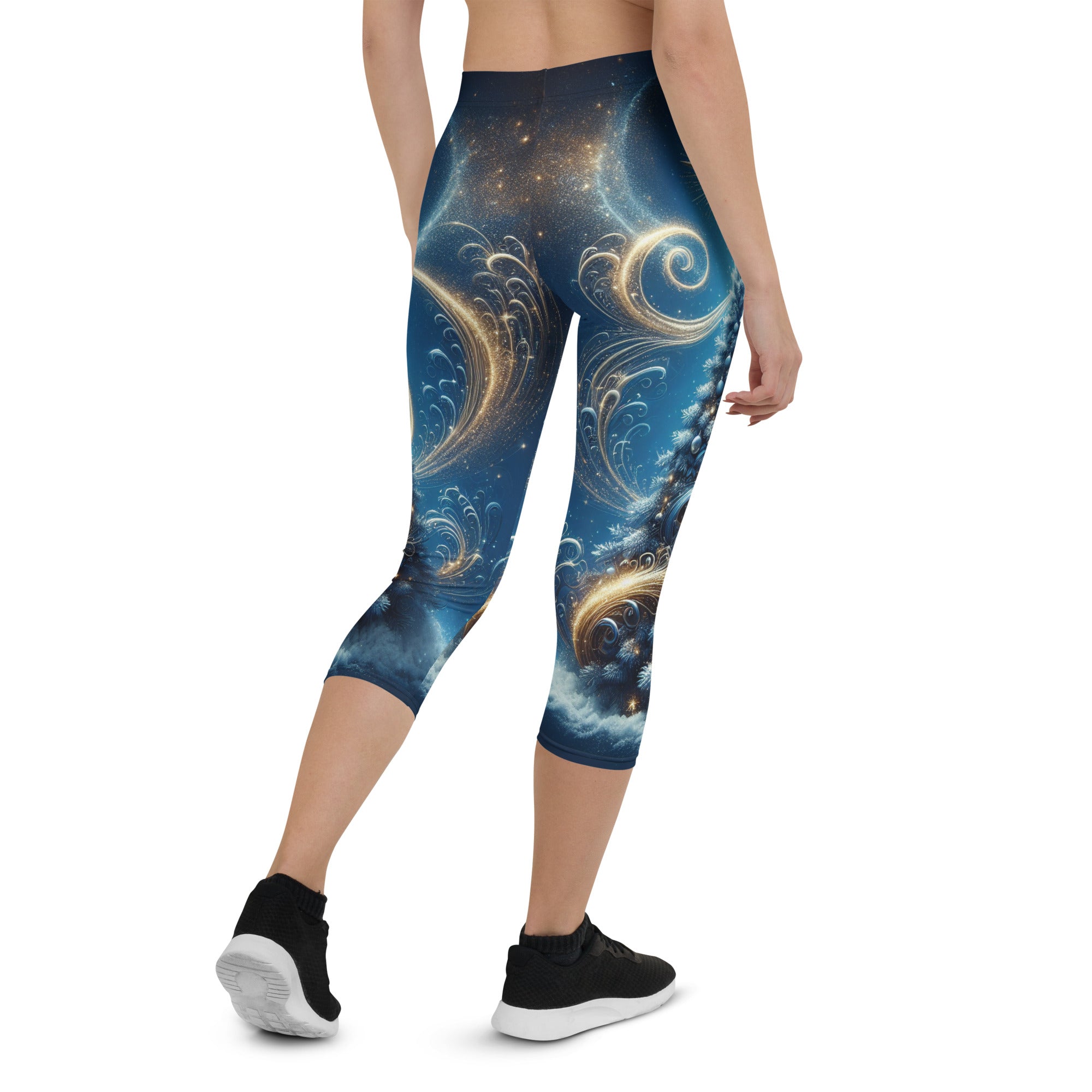 Starlit Christmas Capris