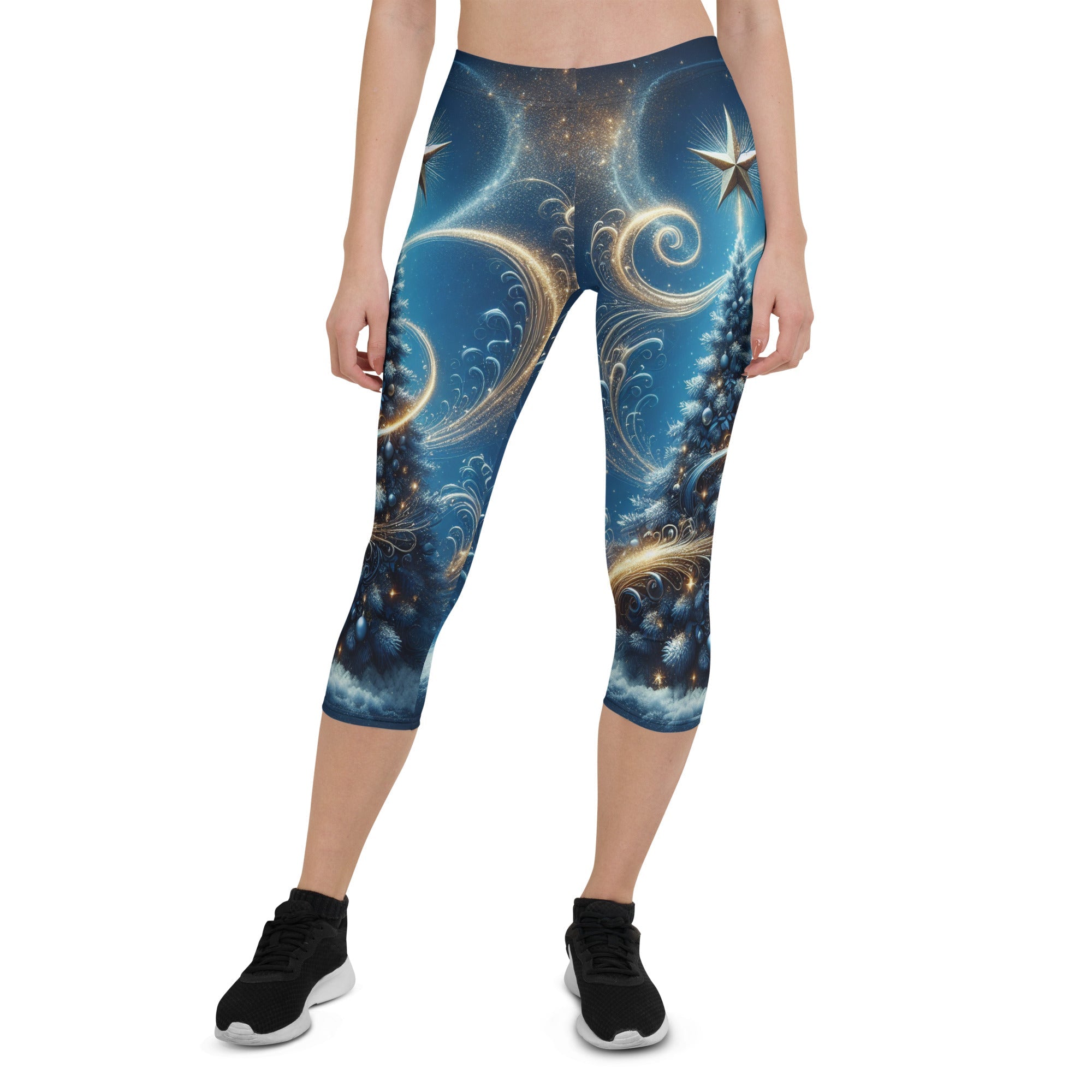 Starlit Christmas Capris