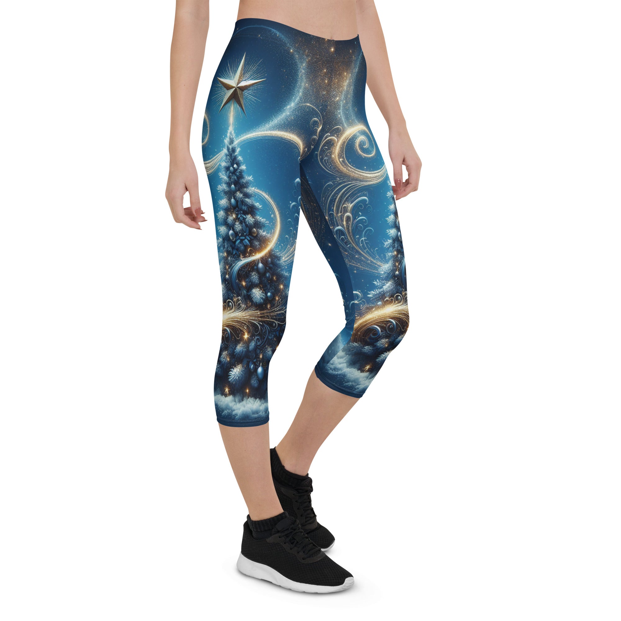 Starlit Christmas Capris