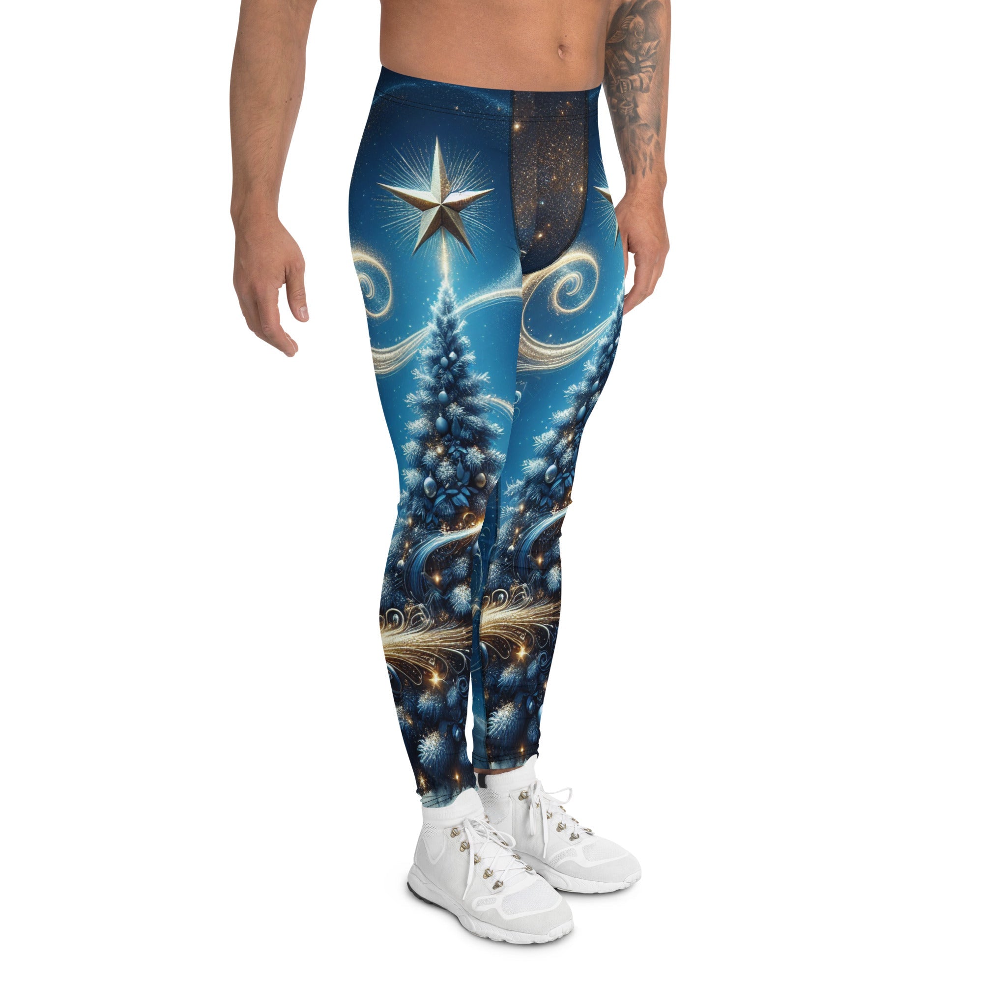 Starlit Christmas Men's Leggings