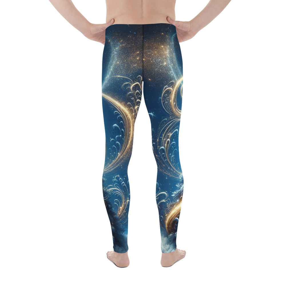 Starlit Christmas Men's Leggings