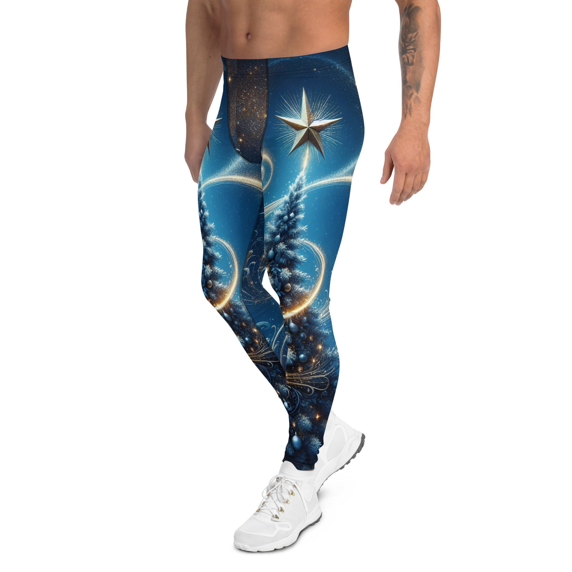 Starlit Christmas Men's Leggings