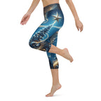 Starlit Christmas Yoga Capris