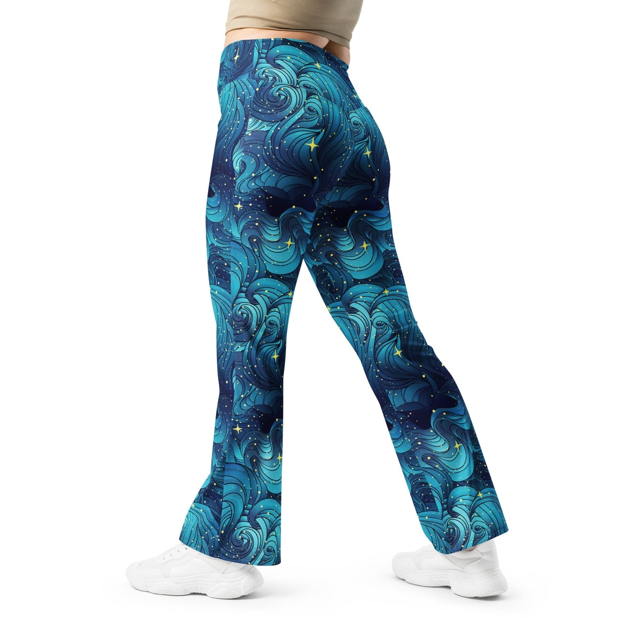 Starry Night Flare Leggings