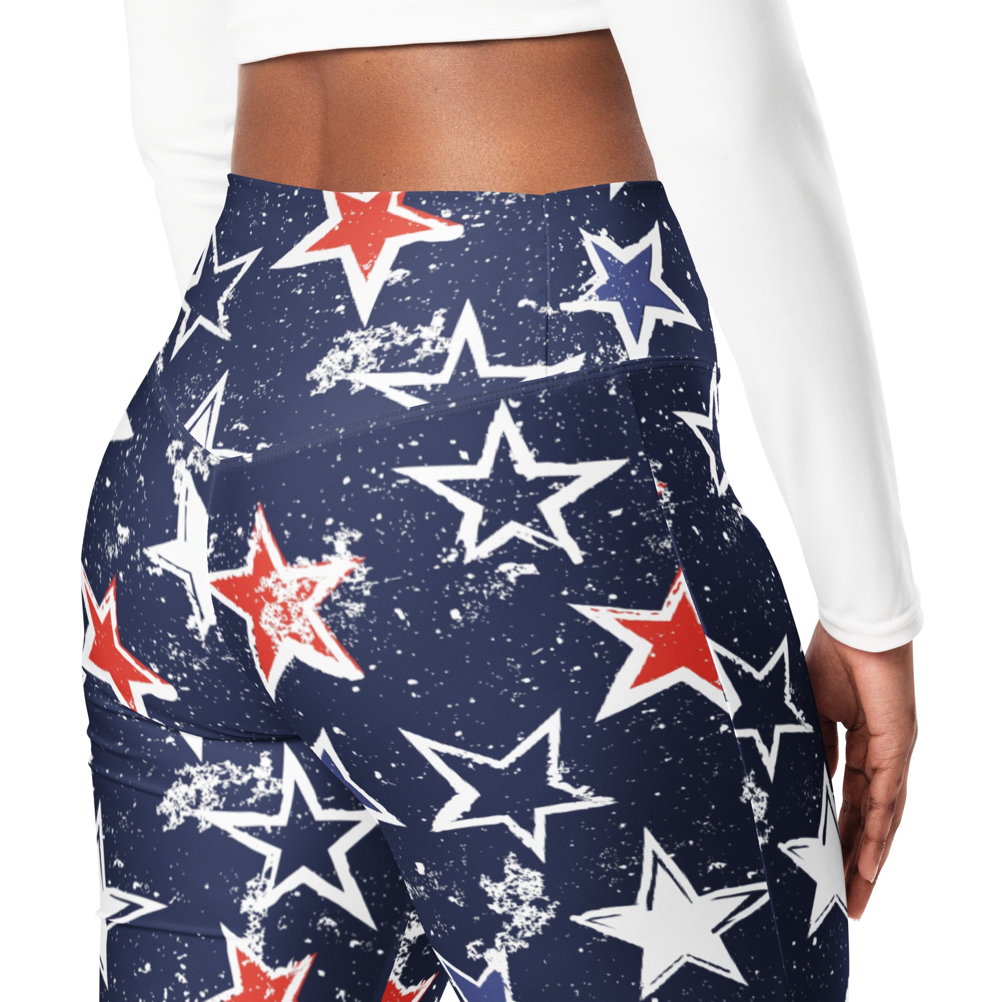Stars of Liberty Flare Leggings