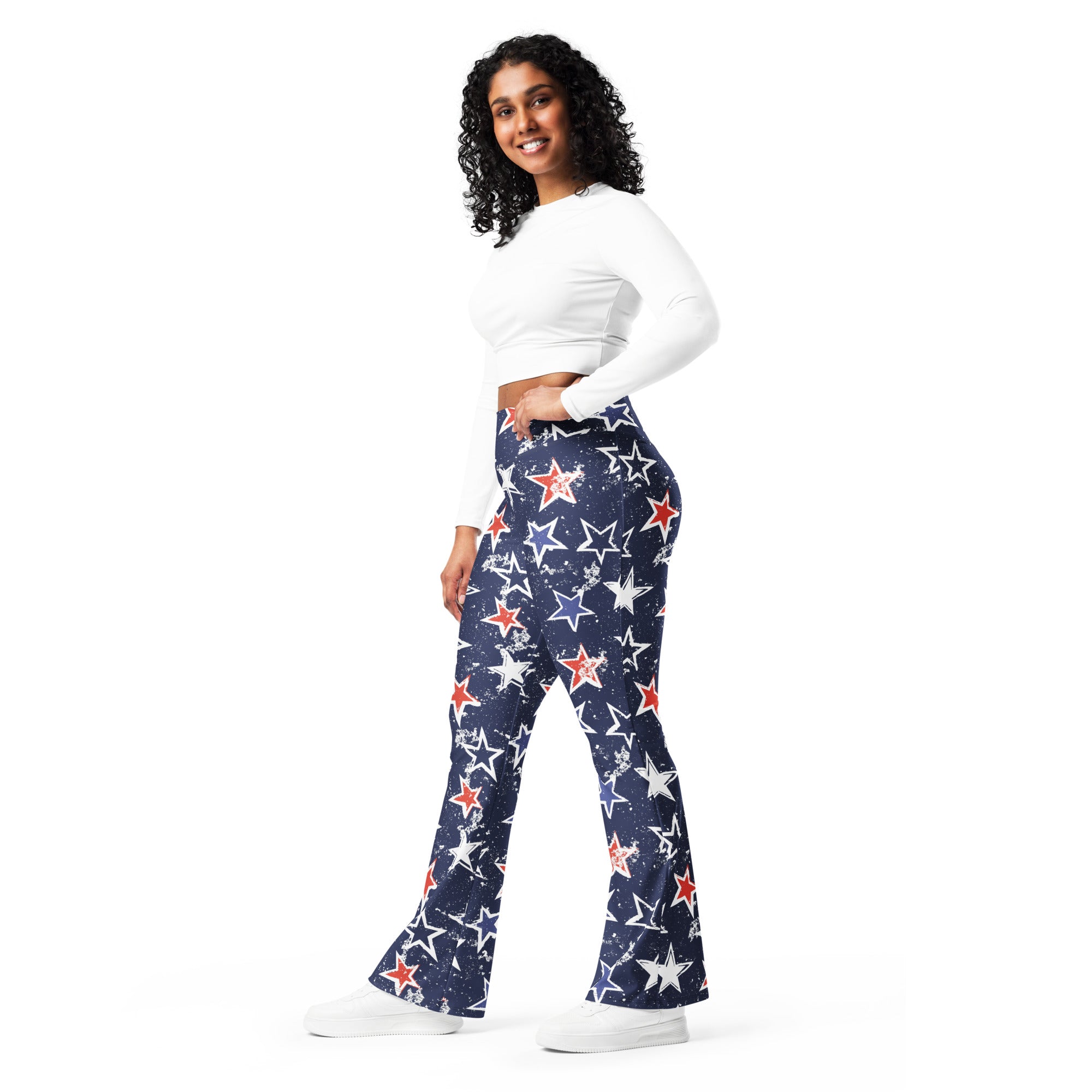 Stars of Liberty Flare Leggings