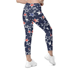 Stars of Liberty Leggings With Pockets