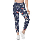 Stars of Liberty Leggings With Pockets