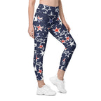Stars of Liberty Leggings With Pockets
